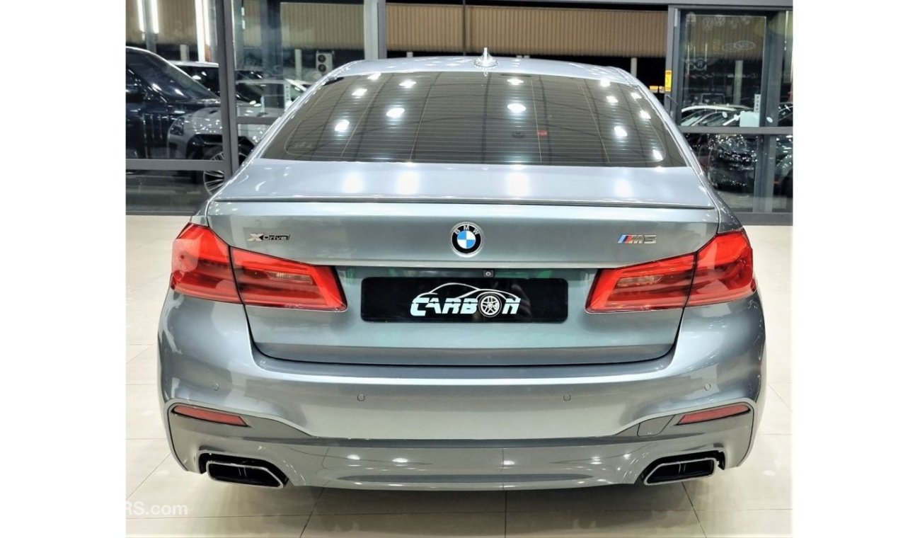 BMW M550i BMW 550I XDRIVE 2019 GCC UNDER WARRANTY SERVICE CONTRACT FROM THE AGENCY IN PERFECT CONDITION