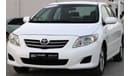 Toyota Corolla Toyota Corolla 2009 GCC, without accidents, very clean from inside and outside