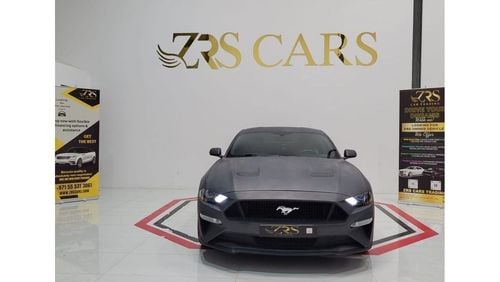 فورد موستانج AED 1,300 P.M | 2018 FORD MUSTANG GT | V8 5.0L | American Specs