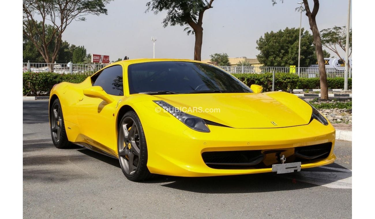 فيراري 458 Std 4.5L GCC SPEC NEAT AND CLEAN