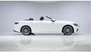 مرسيدس بنز E 450 AMG Line Cabriolet - 2 Year Warranty - Approved Prepared Vehicle