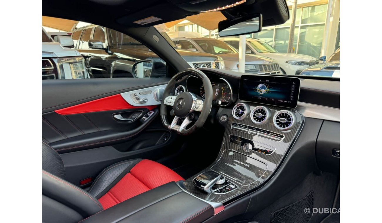 مرسيدس بنز C 63 AMG مرسيدس C63S كوب 2020 وارد صبغ وكاله بحاله ممتازه