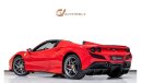 Ferrari F8 Spider Euro Spec - With Service Contract