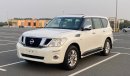 Nissan Patrol LE Platinum 1 على 1 رادار تحكم مسار كراسي كهرباء شاشات خلفيه خمس كاميرات بدون حادث بدون Full option