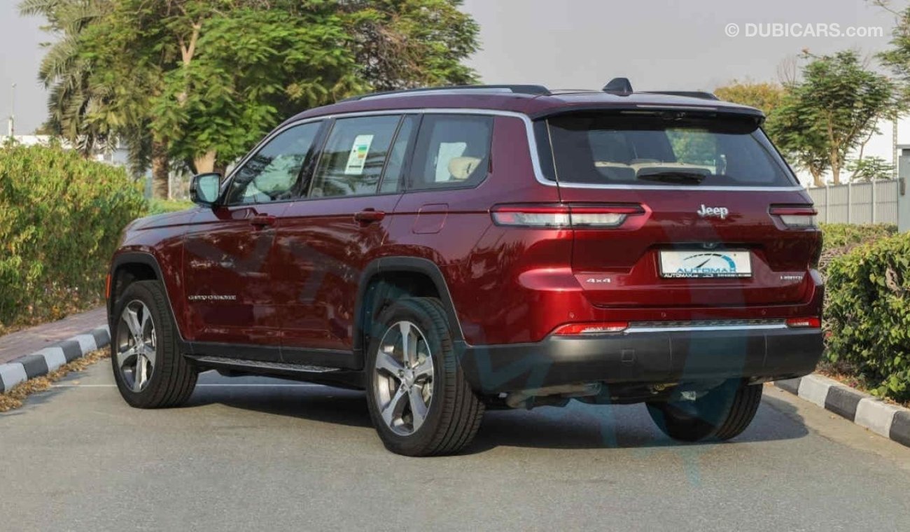 Jeep Grand Cherokee (НА ЭКСПОРТ , For Export) Limited L Plus Luxury V6 3.6L 4X4 , 2024 GCC , 0Km , Без пробега