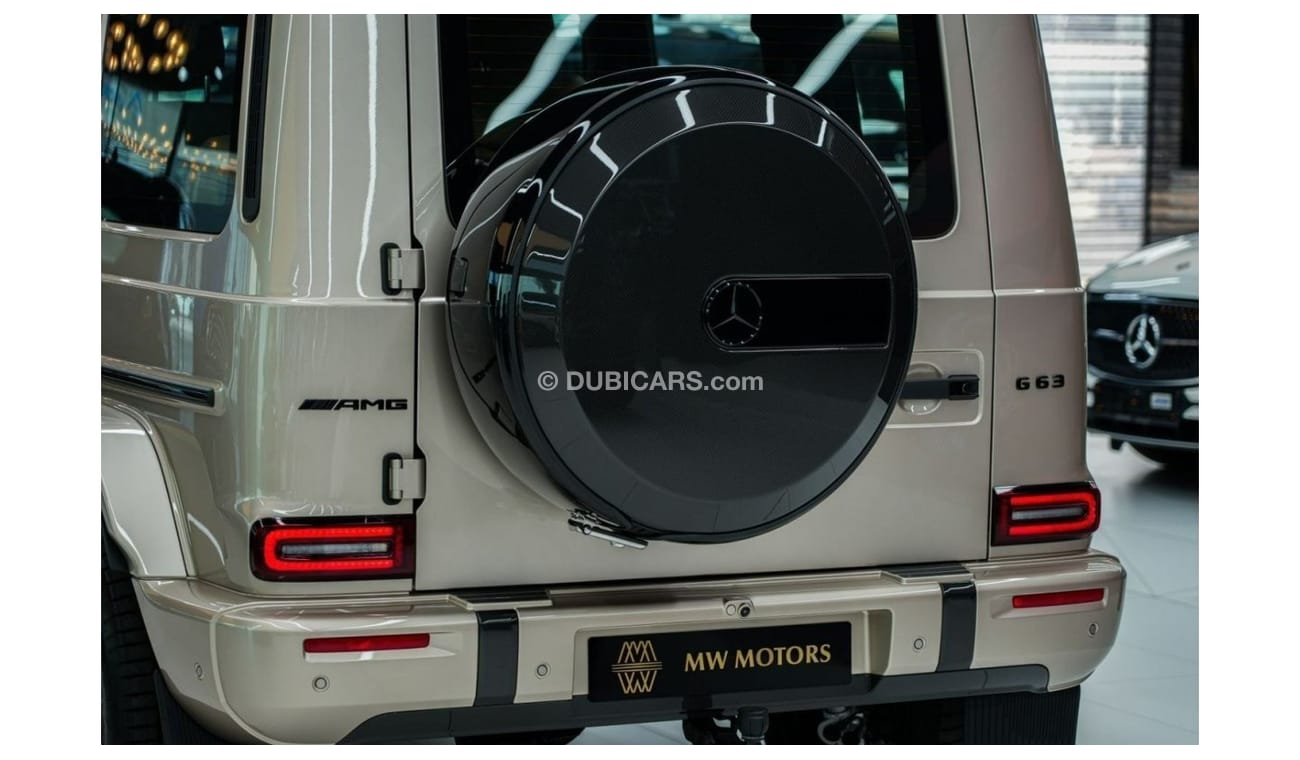 Mercedes-Benz G 63 AMG Mercedes-Benz G63 | 2025 GCC 0km | Agency Warranty | AMG | 22 Inch Rims | Double Night Package