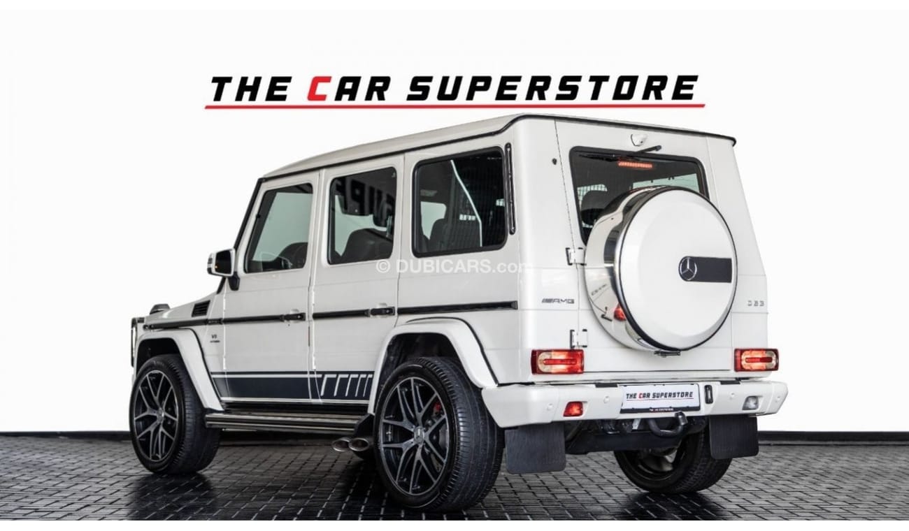 Mercedes-Benz G 63 AMG 2016 - MERCEDES BENZ G63 - GCC - Bi-Turbo V8 - IMMACULATE CAR - 1 YEAR WARRANTY