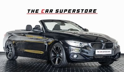 BMW 420i Sport Line 2016 - BMW 420i SPORT CONVERTIBLE - GCC - SERVICE HISTORY - IMMACULATE CAR