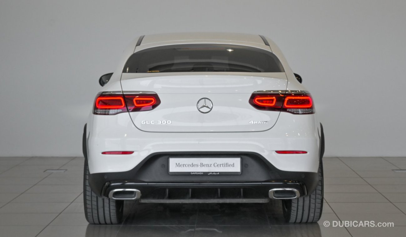 Mercedes-Benz GLC 300 4M COUPE / Reference: VSB 33180 Certified Pre-Owned with up to 5 YRS SERVICE PACKAGE!!!