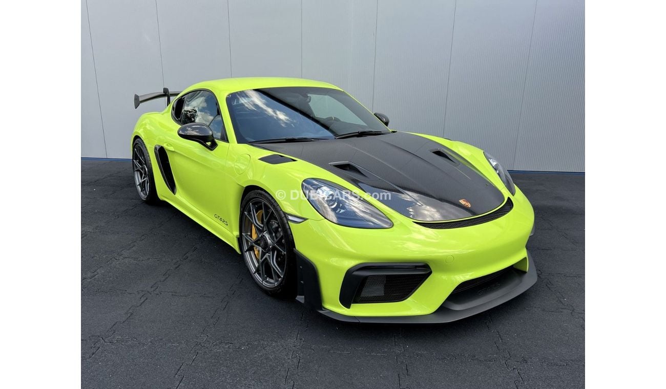 Porsche 718 Cayman GT4 RS WEISSACH EDIT. FULLY LOADED