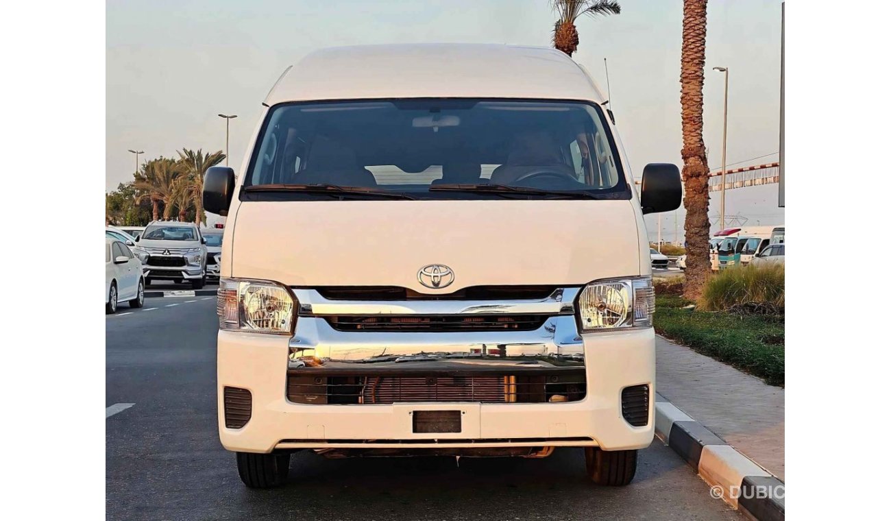 Toyota Hiace PASSENGER/ HIGHROOF/ PATROL MANUAL/ 13 SEATS/ EXPORT ONLY/ LOT# 76549