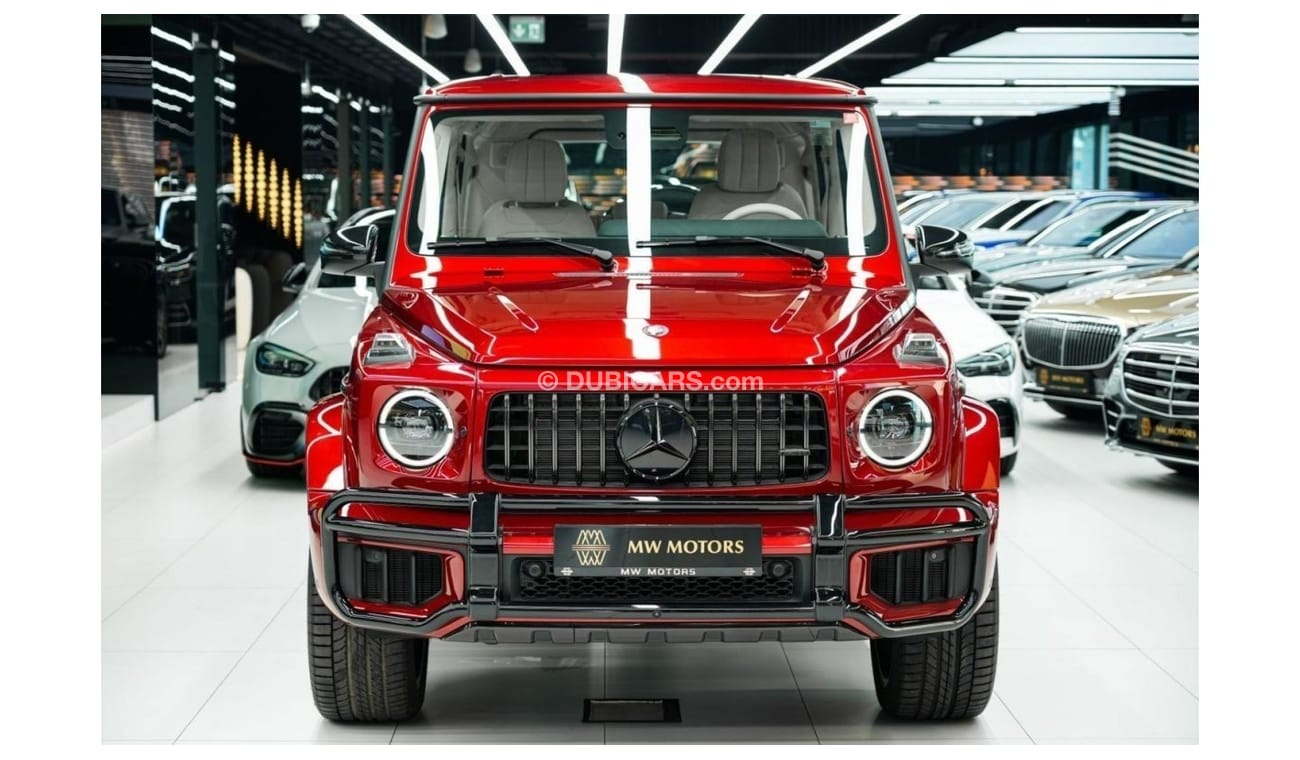 مرسيدس بنز G 63 AMG Mercedes-Benz G63 | 2025 GCC 0km | Agency Warranty | AMG | 22 Inch Rims | Double Night Package