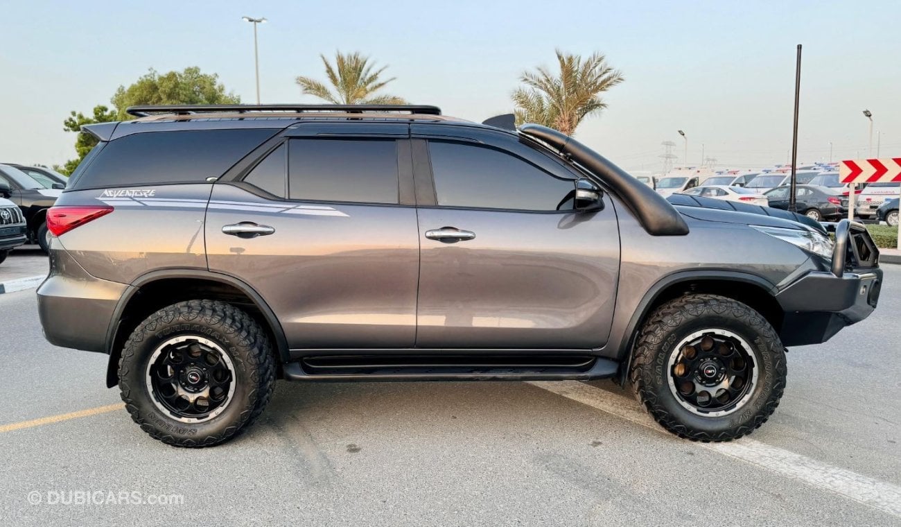 Toyota Fortuner ARB BULL BAR INSTALLED WITH FOCUS LED LIGHTS | RHD | 2016 | 2.8L DIESEL | ROOF RACK WITH CAMPING TEN