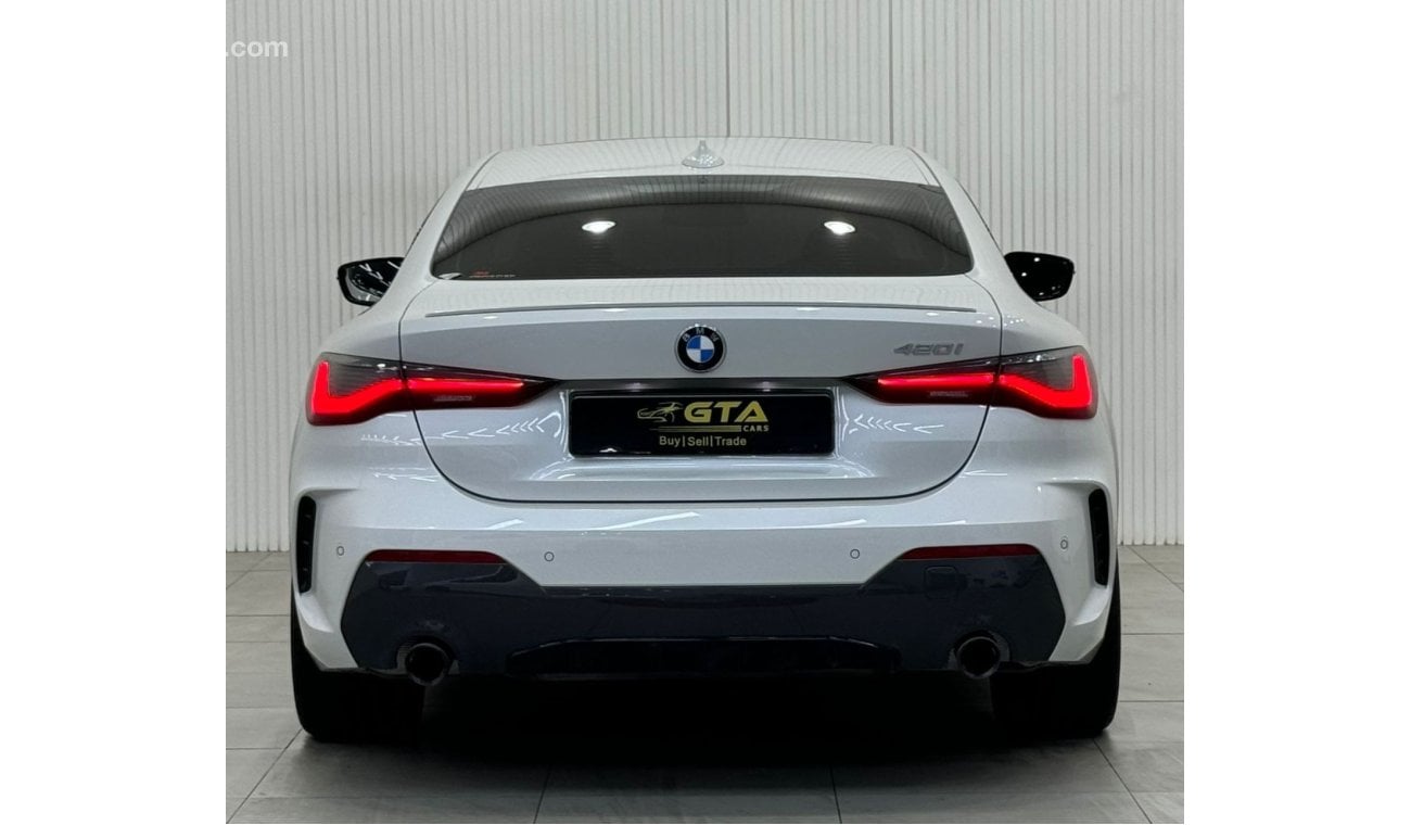 بي أم دبليو 420i Std 2022 BMW 420i M-Sport Coupe, March 2027 BMW Warranty + Service Pack, Low Kms, GCC