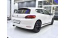 فولكس واجن سيروكو EXCELLENT DEAL for our Volkswagen Scirocco 2.0 TSi ( 2013 Model ) in White Color GCC Specs