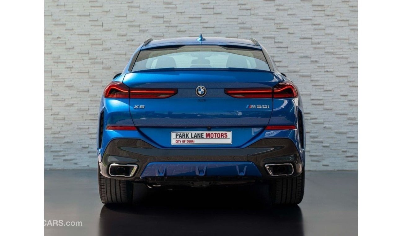 بي أم دبليو X6 AED 4,781 PM • X6 M50i • 4.4L TURBOCHARGED V8 • LOW KM • OFFICIAL BMW WARRANTY + SERVICE PLAN UNTIL