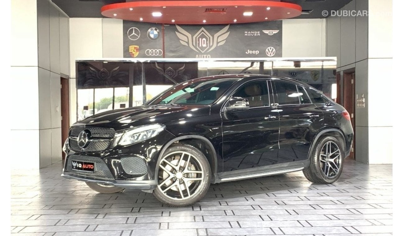 Mercedes-Benz GLE 450 AED 2,500 P.M | 2016 MERCEDES-BENZ GLE COUPE 450 AMG  BI-TURBO 3.0L | GCC | PANORAMIC VIEW