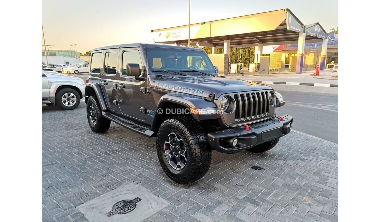 Jeep Wrangler Jeep Wrangler Rubicon Hybrid - 2021 - Grey