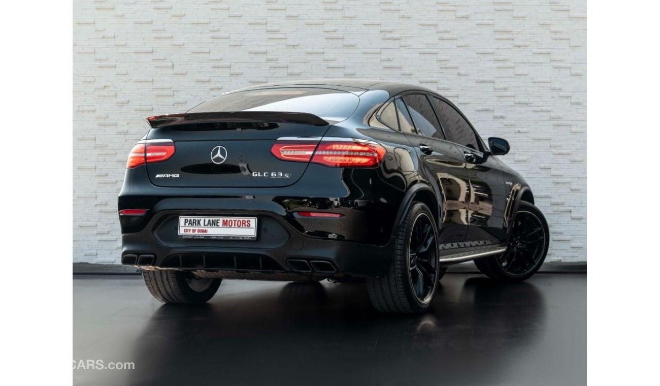 مرسيدس بنز GLC 63 AMG AED 3,145 PM • GLC 63S AMG COUPE • 4.0L BI-TURBO V8 – 503 HP • CARBON PACK • PRISTINE CONDITION