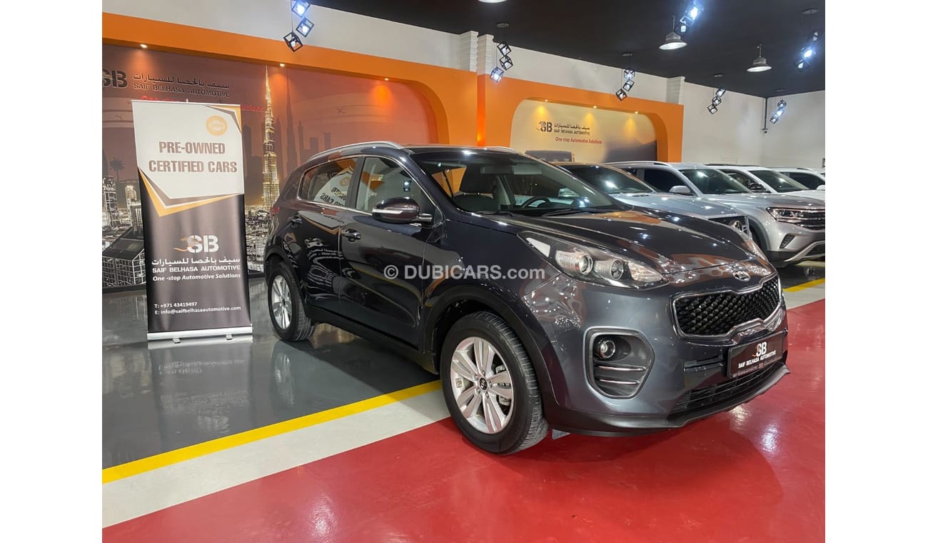 كيا سبورتيج EX 2.0L (165 HP) FWD AED 1,082  EMi @ 0% Down Payment | GCC | Under Warranty | Certified Pre-owned |