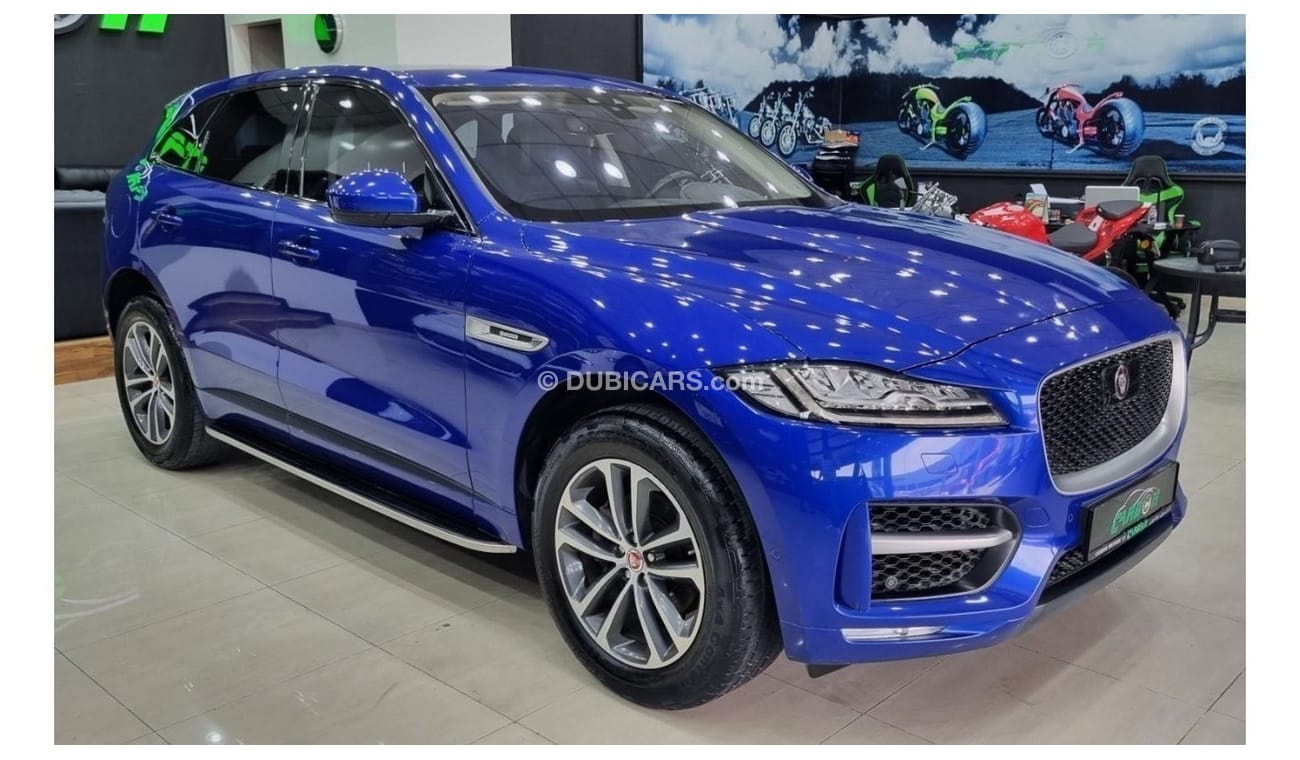 Jaguar F Pace R-Sport SUMMER PROMOTION JAGUAR F PACE R 2.5T 2019 GCC IN PERFECT CONDITION UNDER AL TAYER WARRANTY