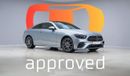 مرسيدس بنز E 450 AMG - 2 Years Approved Warranty - Approved Prepared Vehicle Exterior view