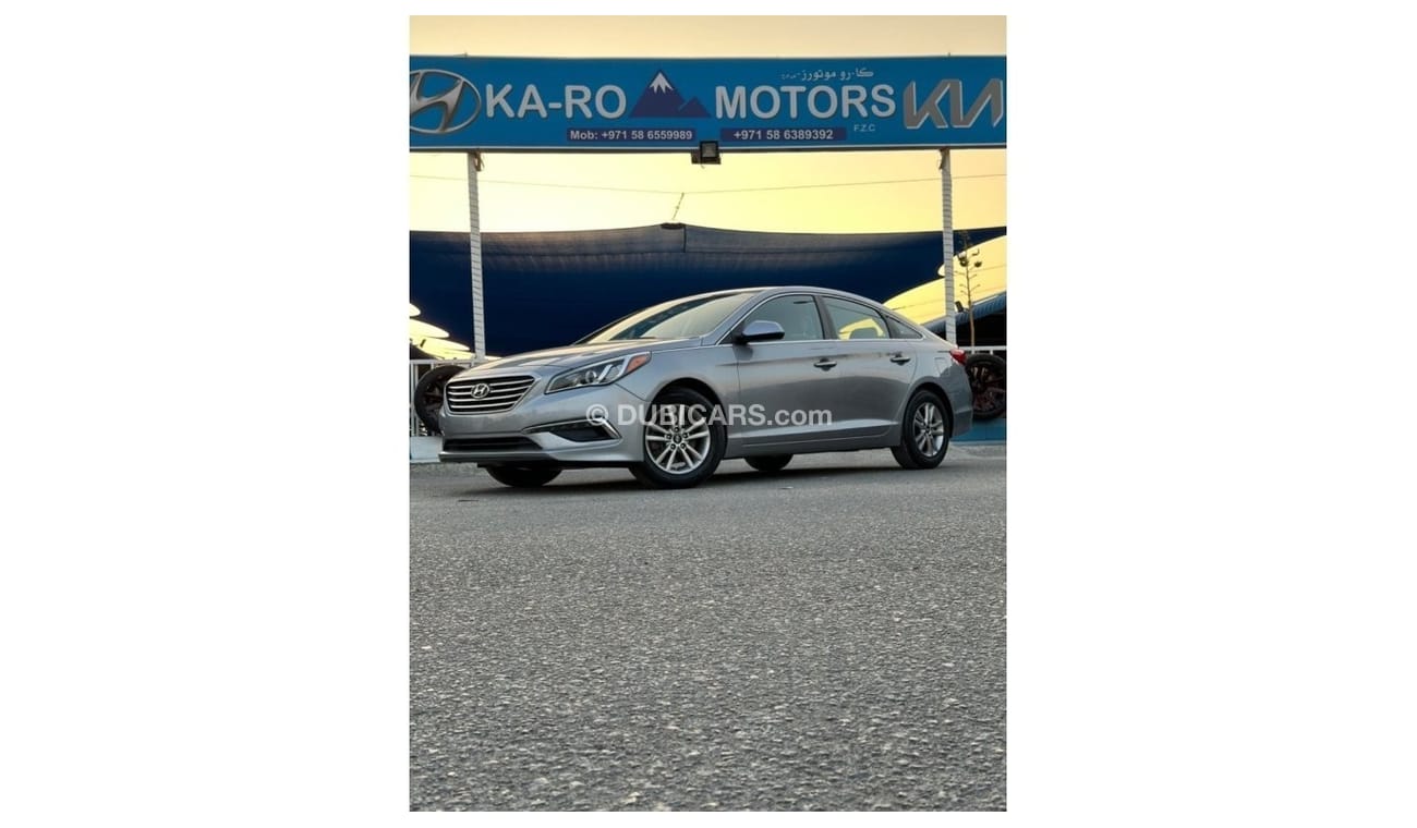 Hyundai Sonata GL Hyundai Sonata 2017 with an engine capacity of 2.4 liters. Good condition