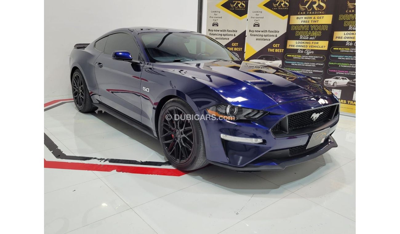 فورد موستانج AED 1,300 P.M | 2019 FORD MUSTANG GT | V8 5.0L | American Specs