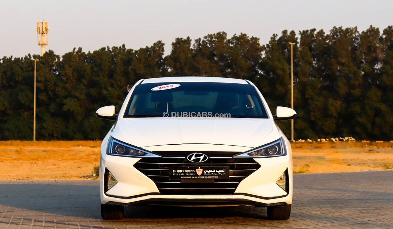 هيونداي إلانترا HYUNDAI ELANTRA 2019 GCC IN EXCELLENT CONDITION