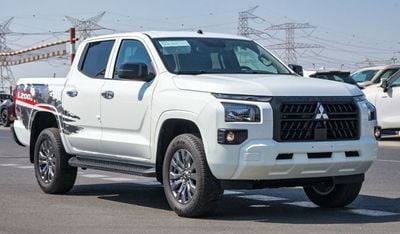 ميتسوبيشي L200 Brand New Mitsubishi L200 For Export 2.4L Petrol GLX| White/Black | M/T | Euro 5 | L200-GLX-P-4WD