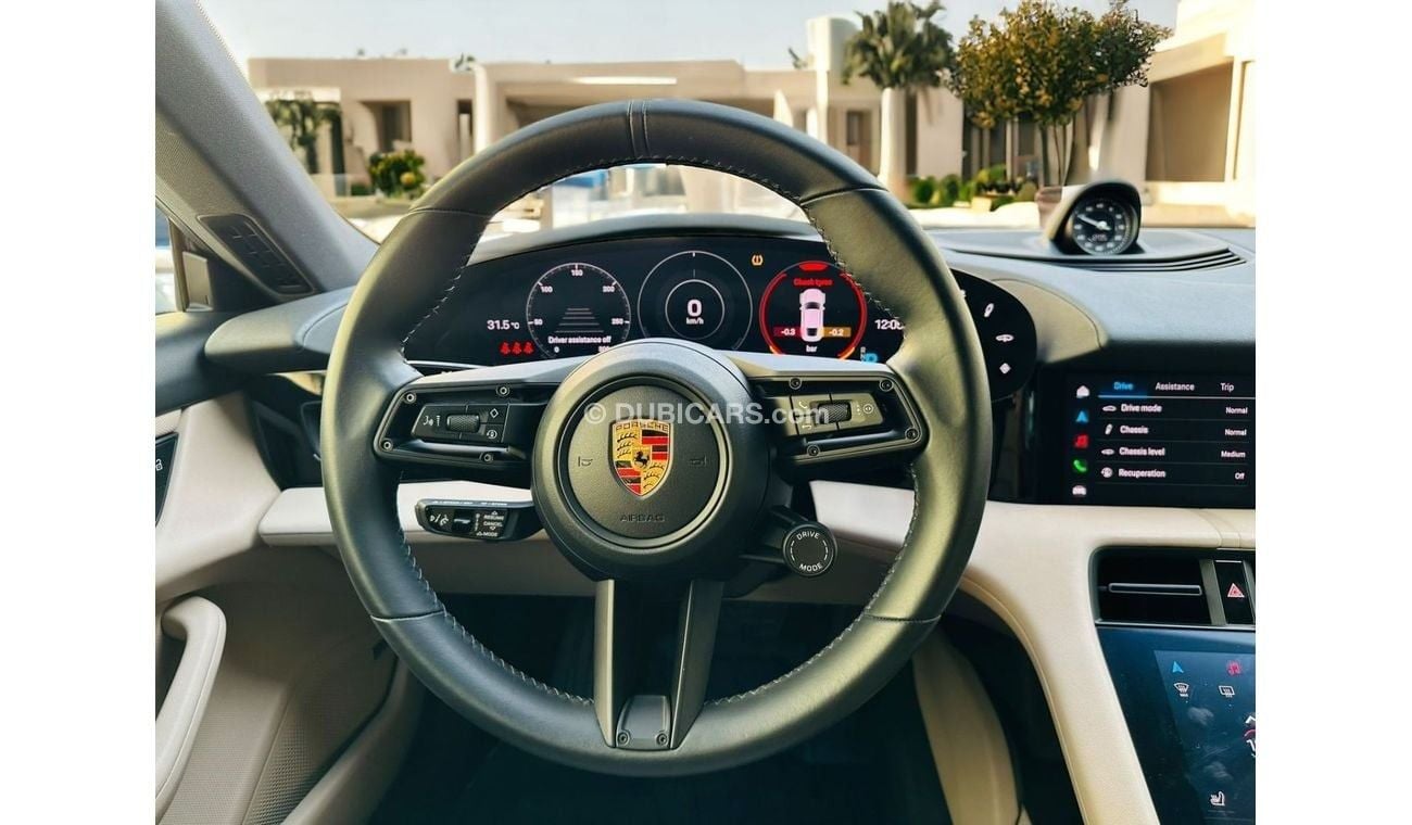 بورش تايكان AED 5,040 PM | PORSCHE TAYCAN | 2023 | EUROPEAN SPECS | 0% DOWNPAYMENT