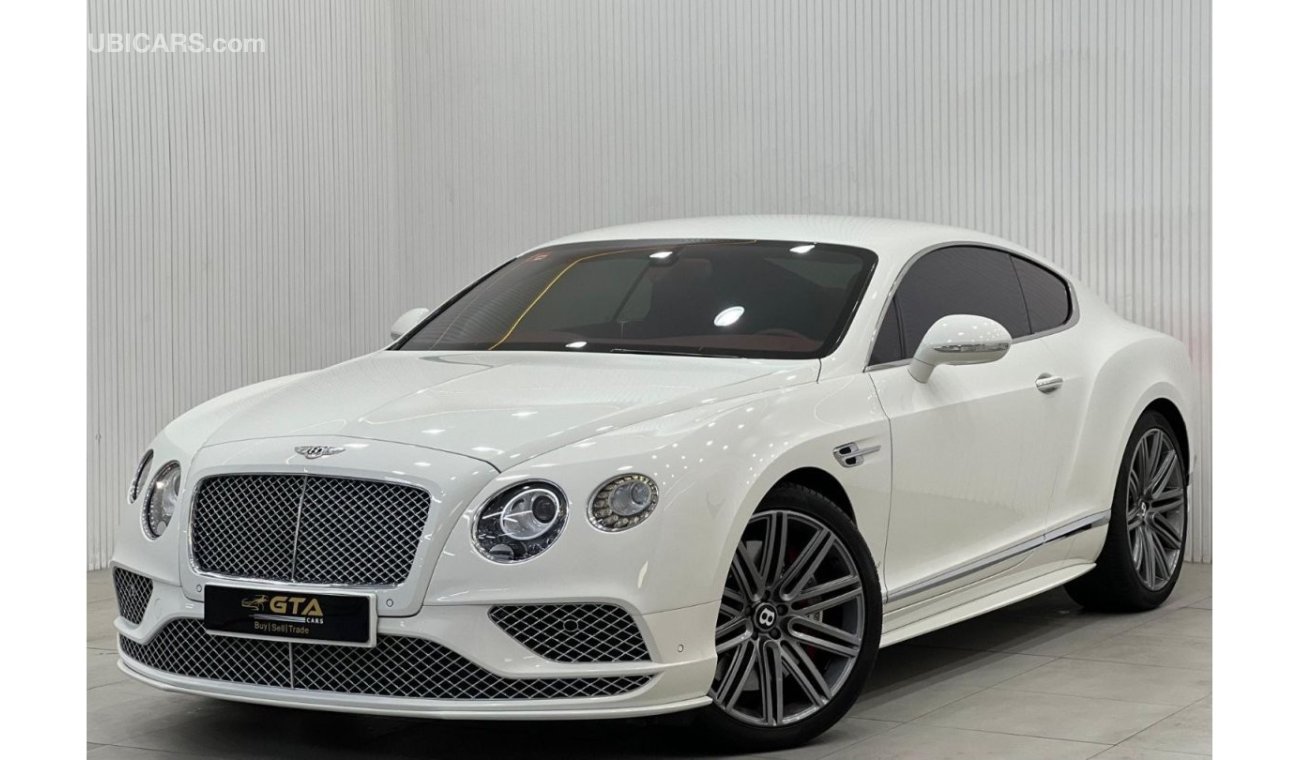 بنتلي كونتيننتال 2016 Bentley Continental GT Speed, Warranty, Service History, Very Low Kms, GCC