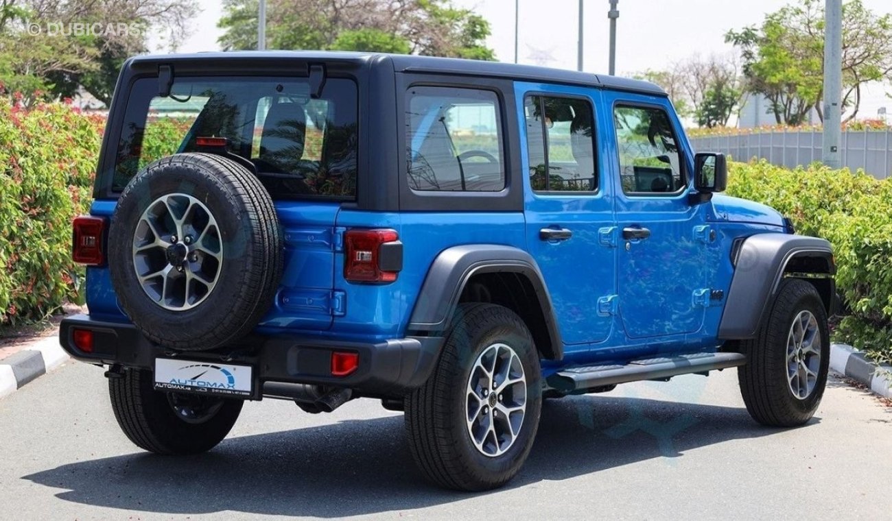 Jeep Wrangler Unlimited Sport Plus I4 2.0L Turbo , 2024 GCC , 0Km , (ONLY FOR EXPORT)