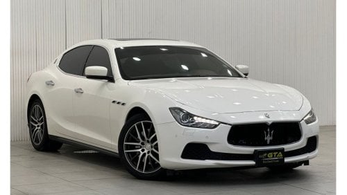 Maserati Ghibli 2015 Maserati Ghibli S, Full Maserati Service History, Low Kms, Excellent Condition, GCC