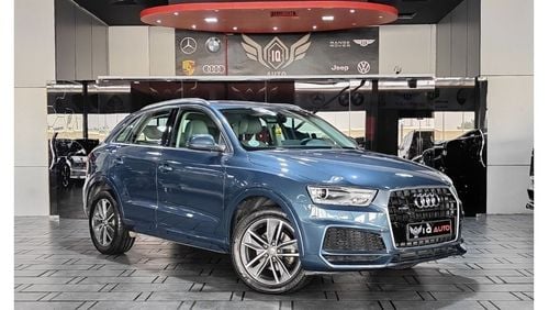 Audi Q3 35 TFSI S-Line AED 1,100 P.M | 2017 AUDI Q3 S-LINE | UNDER WARRANTY | 35 TFSI QUATTRO 2.0 L | GCC