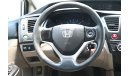 Honda Civic EXi 0 % DP - AGENCY MAINTAINED - HONDA CIVIC 2015 - GCC SPECS - FIRST OWNER - WELL MAINTAINED