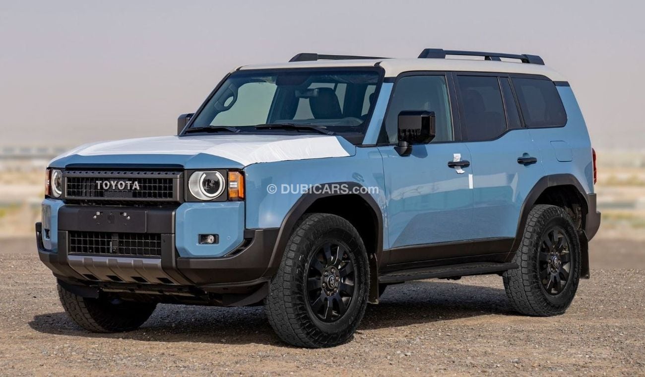 تويوتا برادو LHD) TOYOTA PRADO 250 2.8D AT FIRST EDITION MY2024 – BLUE & GREY ROOF