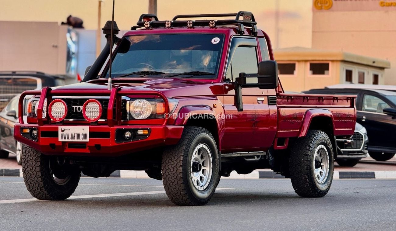 تويوتا لاند كروزر بيك آب SINGLE CABIN | MANUAL TRANSMISSION | 4.5 DIESEL ENGINE | RHD | JAFT0193