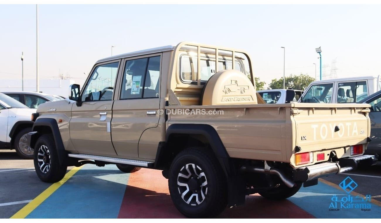 Toyota Land Cruiser Pick Up 2.8 LTR DOUBLE CABIN-AUTOMATIC-FULL OPTION-LEATHER-CRUISE-FRIDGE-RADAR