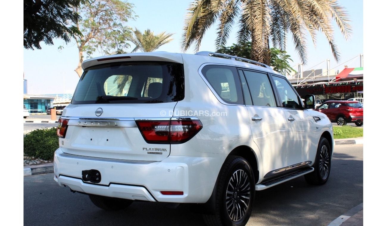 نيسان باترول LE Platinum City 5.6L 2023 GCC WITH AGENCY WARRANTY & SERVICE CONTRACT IN MINT CONDITION