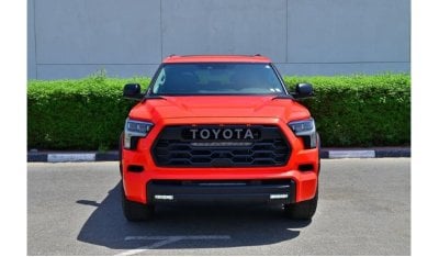 تويوتا سيكويا Hybrid Limited TRD PRO V6 3.5L 4WD 7-Seater Automatic