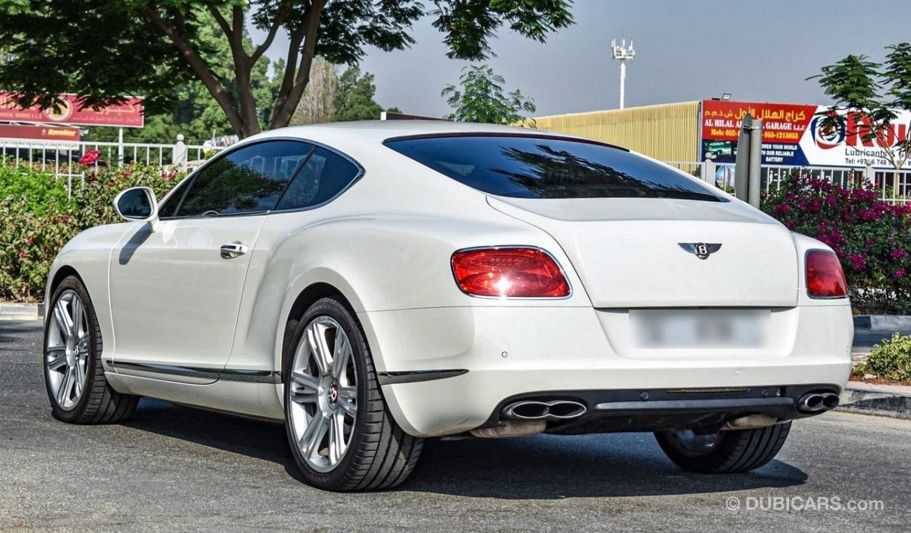 Bentley Continental GT 2014 V8 GCC SPECS