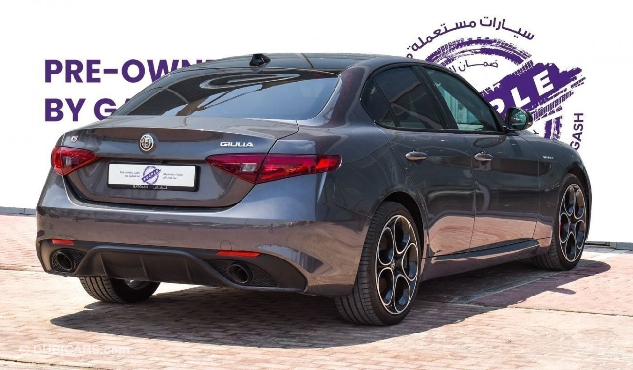 ألفا روميو جوليا Veloce | 2023 | Warranty & Service | Service History | Low Mileage