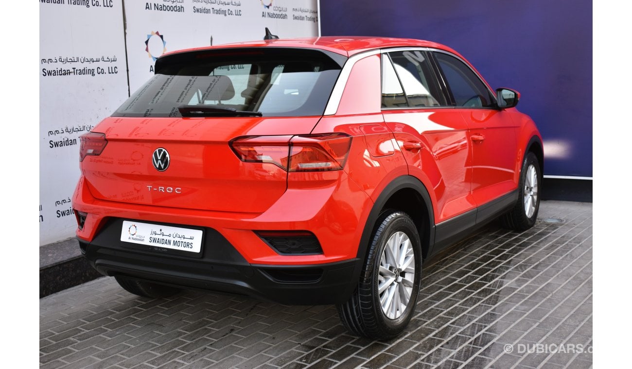 Volkswagen T ROC AED 959 PM | 1.4L LIFE GCC DEALER WARRANTY