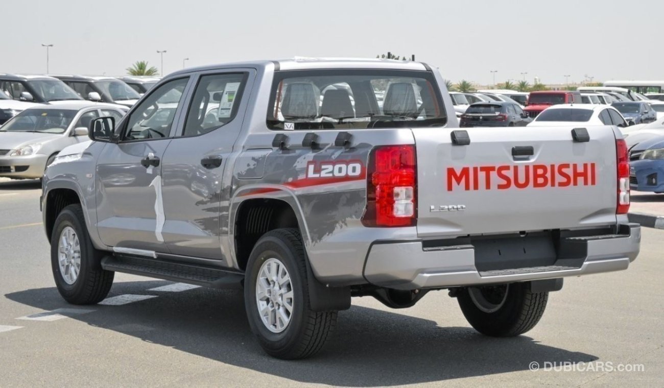 ميتسوبيشي L200 Brand New Mitsubishi L200 2.5L Diesel GLX | Silver/Black | M/T | Euro 4 | 4WD | 2024