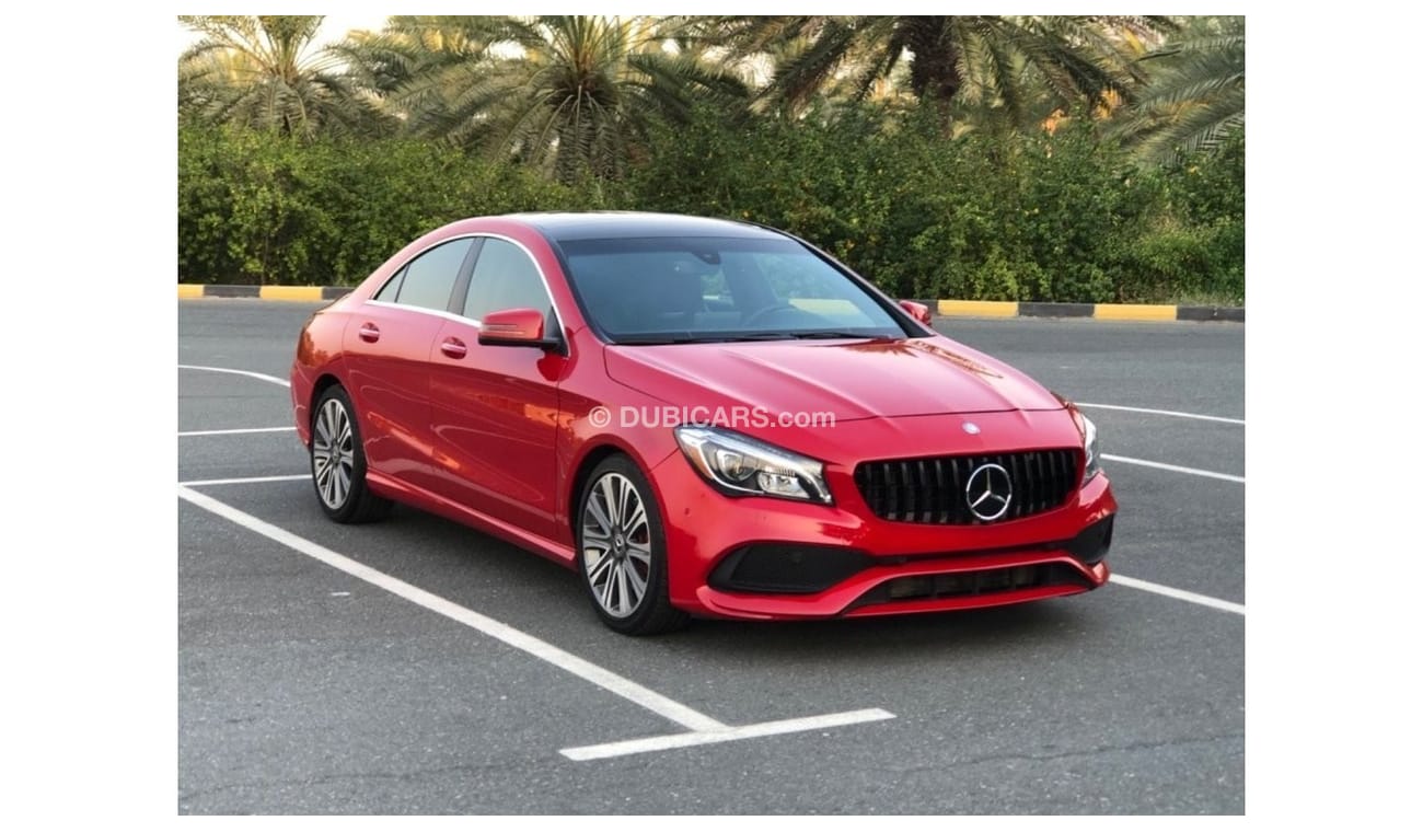 Mercedes-Benz CLA 250 Sport MODEL 2018 CAR PERFECT CONDITION INSIDE AND OUTSIDE FULL OPTION PANORAMIC ROOF LEATHER SEATS