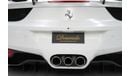 Ferrari 458 Spider | Italia | Type F142 | Used | 2014 | White Bianco Avus