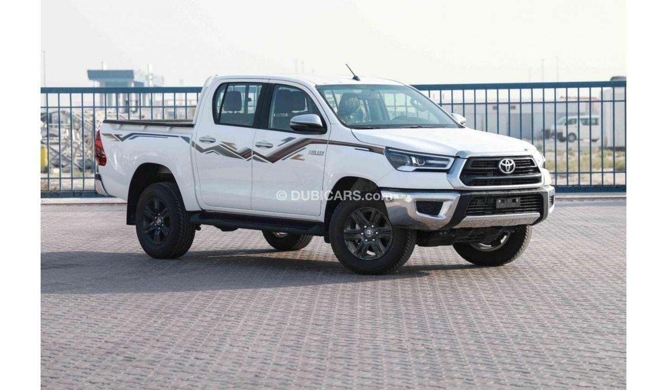 Toyota Hilux 2024 Toyota Hilux 4x4 Double Cab 2.7 GLX - Super White inside Grey | Export Only