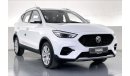 MG ZS Standard| 1 year free warranty | Exclusive Eid offer