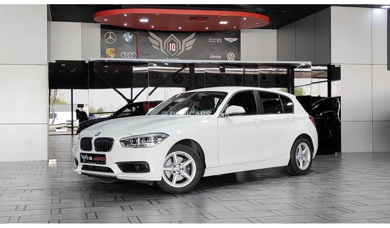 BMW 120i STD AED 800 P.M | 2019 BMW 120i | UNDER WARRANTY | GCC | 2.0L | ORIGINAL PAINT